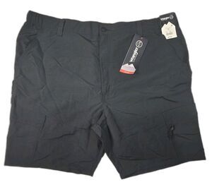 Wrangler ATG Peak Shorts Men’s 44 Black Cargo Hiking Outdoor NWT